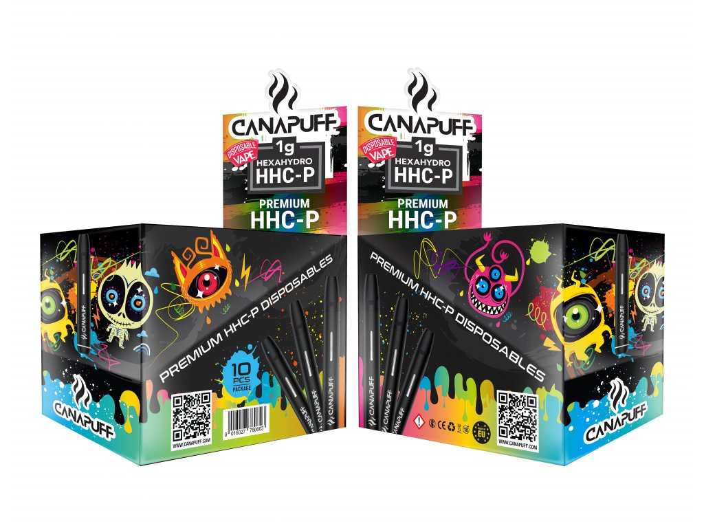 Pack 10 unidades Vaper Double Bubble OG HHC-P